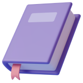 Purple book icon