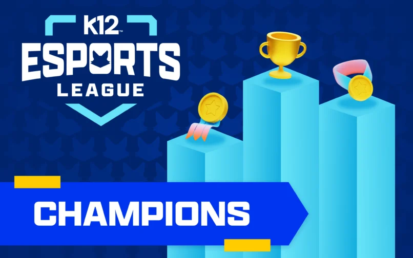 Celebrating all our top players across Rocket League, Valorant, Super Smash K12 Esports champions image